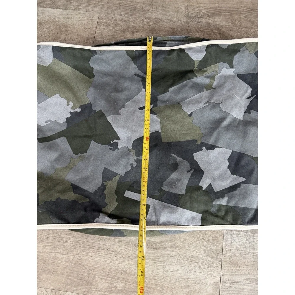 LANDS END x Blake Shelton DOG BED COVER Vintage Green Heartland Camo Small